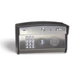 Door King 1812-095 | Telephone Entry System, Full Duplex, Surface Mount Curved, 16 Volt Ac, 20 Va, 10.88" W X 6" D X 7.38" Height