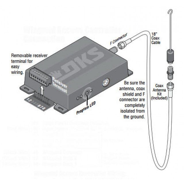 Door King 8040-090 | Receiver 418Mhz Elite Compatible