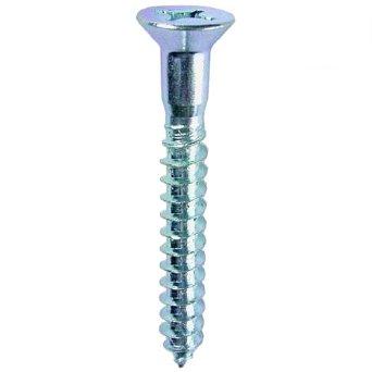 L. H. Dottie PHFW834 8 X 3/4 Flat Head Phillips Wood Screws Zinc Plated