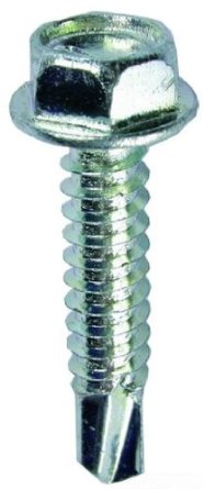 L. H. Dottie TEKHW1012 | 10 x 1/2'' Hex Washer Head Self Drilling Screw