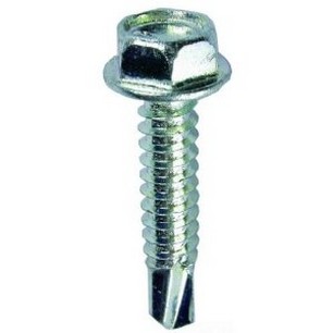 L H Dottie Company TEKHW121 | 12X1 Hex Washer Head Self Drill Screws 100/Pk