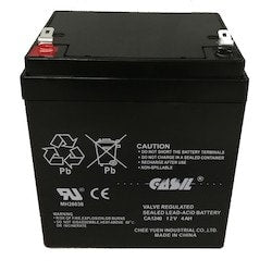 DSC BD4-12 | Intrusion Detection Battery, Sealed Lead Acid Battery, 12V, 4Ah, Rechargeable