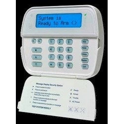 DSC WT5500P | Security System Keypad, Wireless, 2-Way, 5-Programmable Function Key, 2 X 16 Full Message Display, 6.7" X 4.9" X 1.42", With Proximity Arm/Disarm