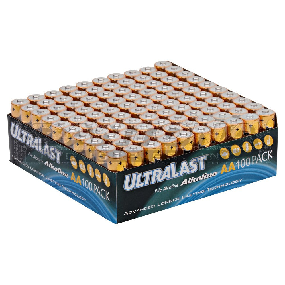 Dantona Industries Inc ULA100AAB | Alkaline Battery, AA Battery, Alkaline Manganese Dioxide, 2100 mAh Battery Capacity