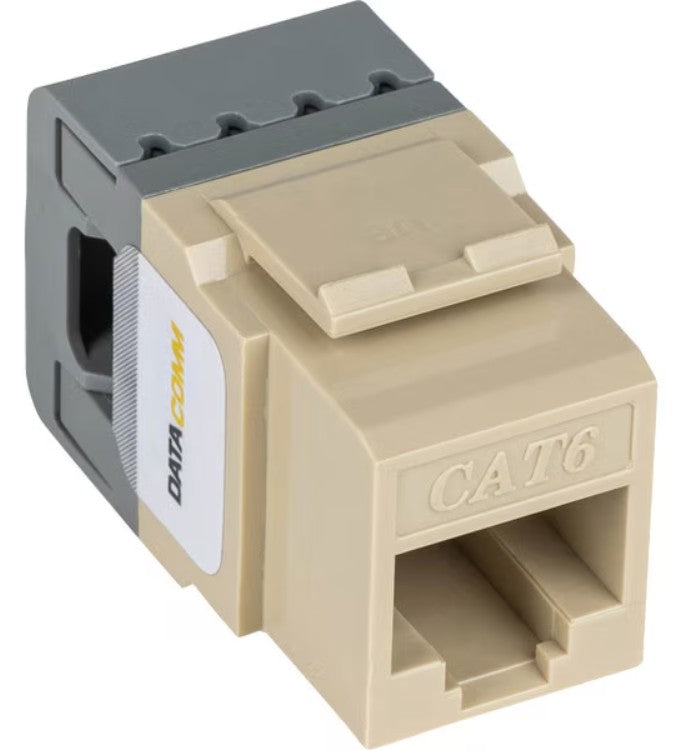 Datacomm Electronics 20-3426-IV | Category 6 Jack, Ivory