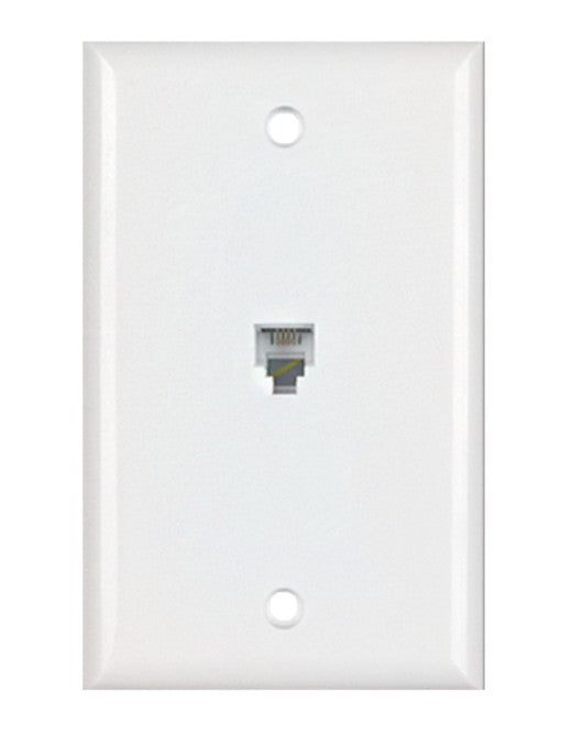 Datacomm Electronics 22-0015 | Color-Rite Phone Plate, Standard Size, Lite Almond