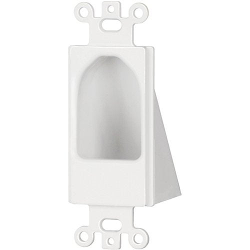 Datacomm Electronics 45-0004-WH | Reverse Nose Decor Insert, White