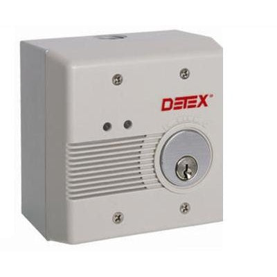 Detex Corporation EAX-2500SK-MC65 | AC/DC Exit Alarm Kit With MC65 Mortise Cylinder