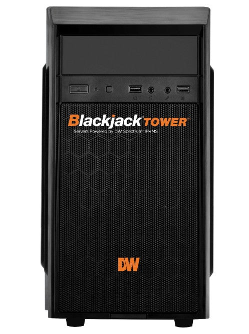 Digital Watchdog DW-BJMT3102TLX | Blackjack Tower Mid-Size Server with 2TB HDD, Linux Ubuntu