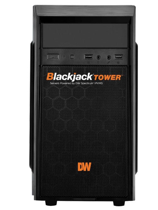 Digital Watchdog DW-BJMT3104TLX | Blackjack Tower Mid-Size Server with 4TB HDD, Linux Ubuntu