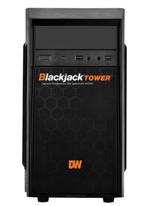 Digital Watchdog DW-BJMT5124T | Blackjack Tower Mid-Size Server with 24TB HDD, Windows 10
