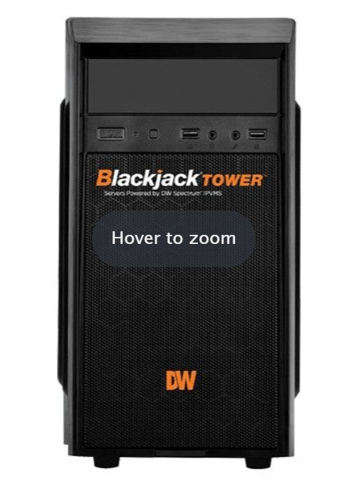 Digital Watchdog DW-BJMT5136T | Blackjack Mid-Tower, Windows OS on SSD NVR, 36TB