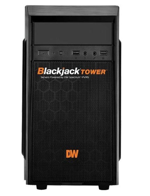 Digital Watchdog DW-BJMT5148TLX | Blackjack Mid-Tower, Ubuntu Linux OS on SSD, NVR, 48TB