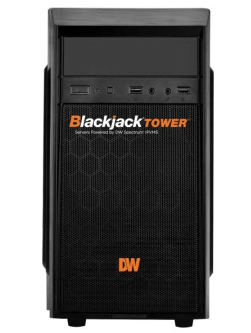 Digital Watchdog DW-BJMT7116T | Blackjack Tower Mid-Size Server with 16TB HDD, Windows 10