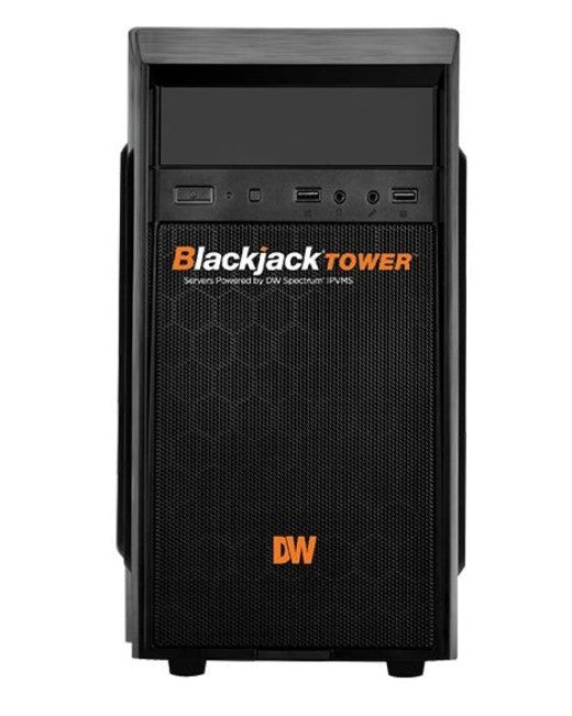 Digital Watchdog DW-BJMT7132TS | Blackjack Mid-Tower, Windows Server OS on SSD, NVR, 32TB