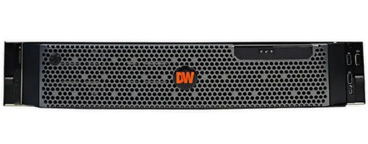 Digital Watchdog DW-BJRR2P100TLX6 | Blackjack Rack 2U 12-Bay NVR Server, 32GB RAM, Dual Processor, Ubuntu Linux OS, 100TB HDD