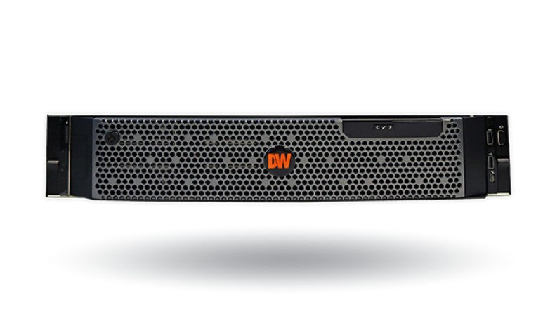 Digital Watchdog DW-BJRR2P120TLX | Blackjack Rack 2U 12-Bay NVR Server, 32GB RAM, Dual Processor, Ubuntu Linux OS, 120TB HDD