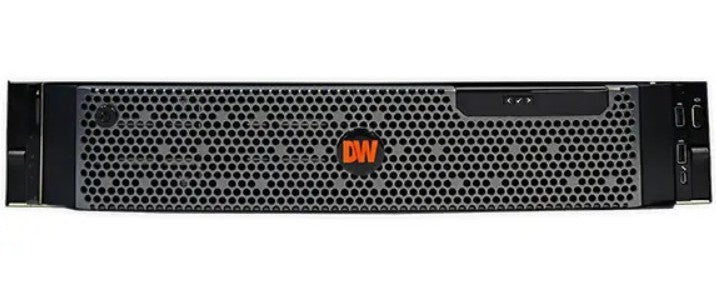 Digital Watchdog DW-BJRR2P220TS6 | Blackjack Rack 2U 12-Bay NVR Server, 32GB RAM, Dual Processor, Windows Server OS, 220TB HDD