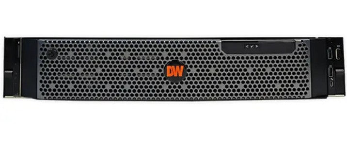 Digital Watchdog DW-BJRR2U100TLX6 | Blackjack Rack 2U 12-Bay NVR Server, 16GB RAM, Single Processor, Ubuntu Linux OS, 100TB HDD
