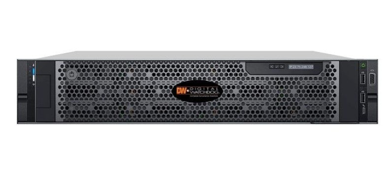 Digital Watchdog DW-BJRR2U160TLX | 16GB Single Intel Xeon Silver Processor 2U Rackmount Server, 160TB Storage