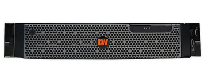 Digital Watchdog DW-BJRR2U200T6 | Blackjack Rack 2U 12-Bay NVR Server, 16GB RAM, Single Processor, Windows 10 OS, 200TB HDD