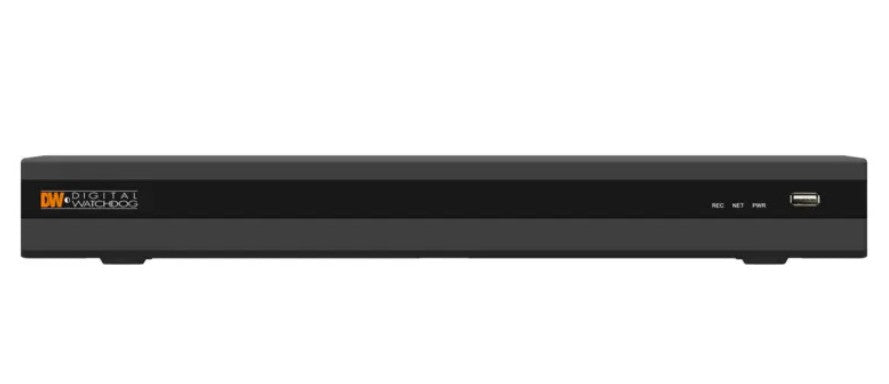 Digital Watchdog DW-VG4168T16P | Advanced Linux-based Embedded NVR, 8TB, Supports 16 2.1MP Cameras 30fps (1080P) Up To 4K