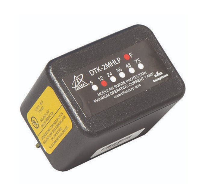 Ditek DTK2MHLP12F | Data and Signaling Circuit Surge Protection Module for 12V Circuits