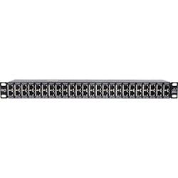 Ditek DTK-RM24NETS | 24 Channel Rackmount Poe/Ethernet Protector, 1U, Shielded Rj45 In/Out, 10Gbe