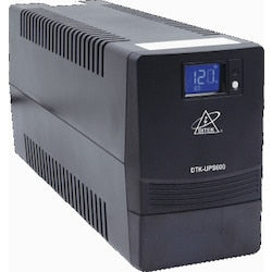 Ditek DTK-UPS600 | Line Interactive Ups 600Va/360W, 120V, 6 Nema Outlets, Lcd Display, Rj45 Port