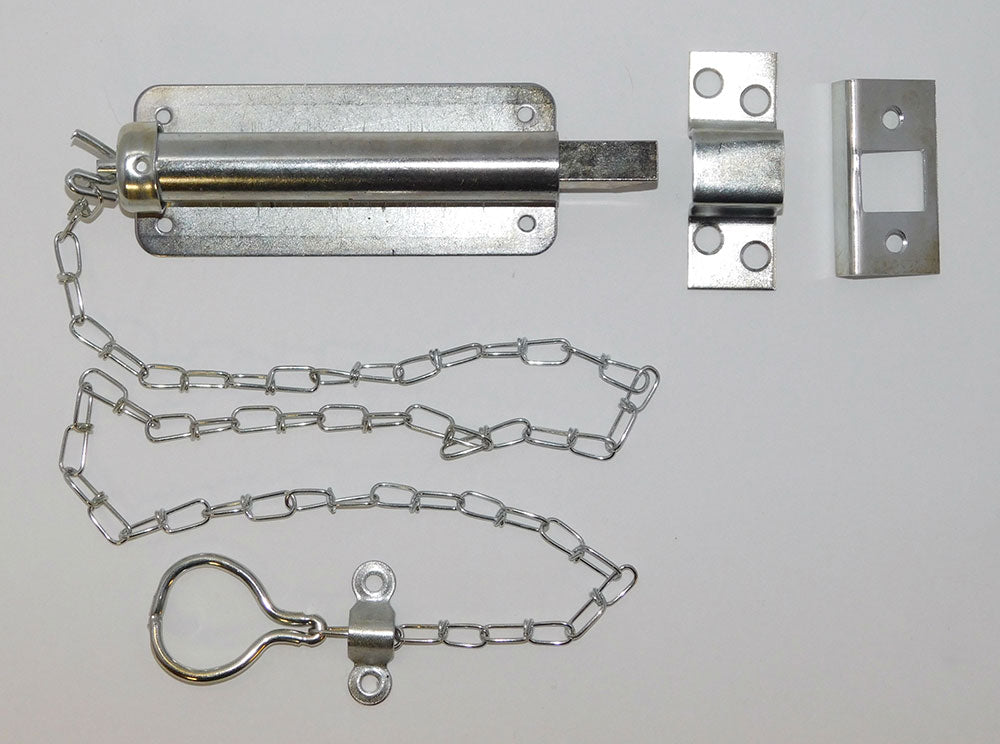 Don-Jo 1540-CP | Pull Chain Bolt, 1" Bolt, Includes 36" Chain