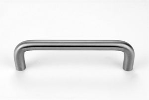 Don-Jo 22-630 | Round Door Pull, 18" Center to Center, 1" Diameter, Satin Stainless Steel