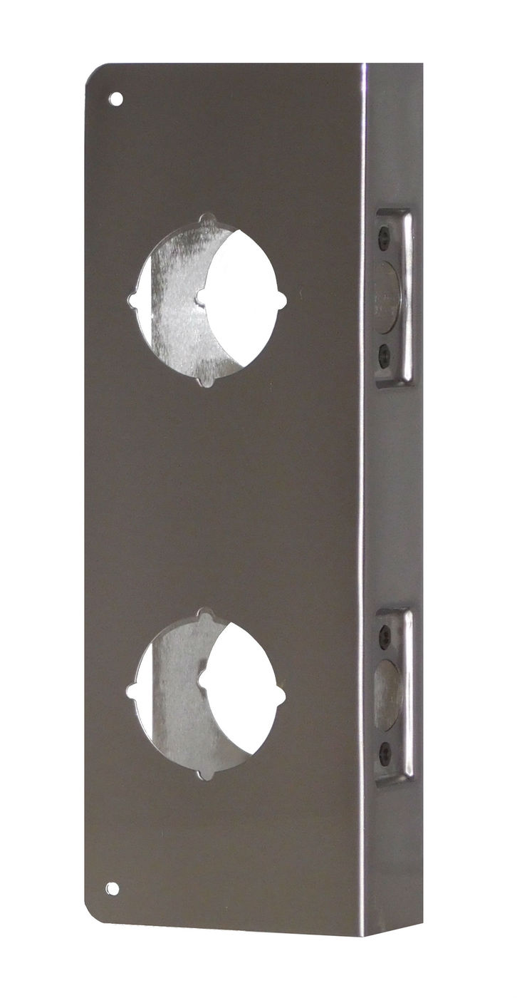 Don-Jo 256-10B-CW | Door Lock Wrap Around Plate, 4" Width x 12" Height, Oil Rubbed Bronze