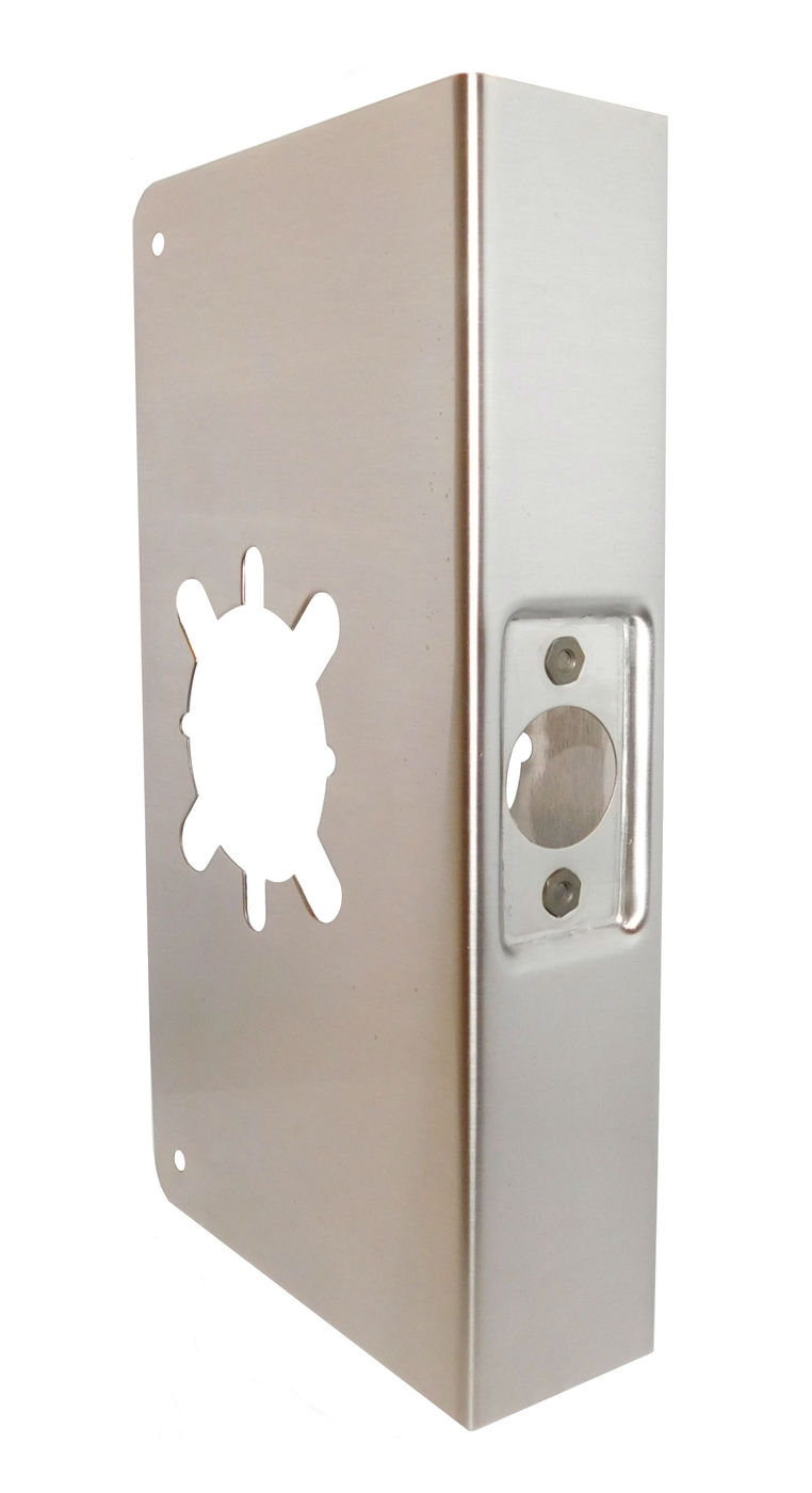 Don-Jo 4-10B-2-CW | Door Lock Wrap Around Plate, 4-1/4" Width x 9" Height, Oil Rubbed Bronze