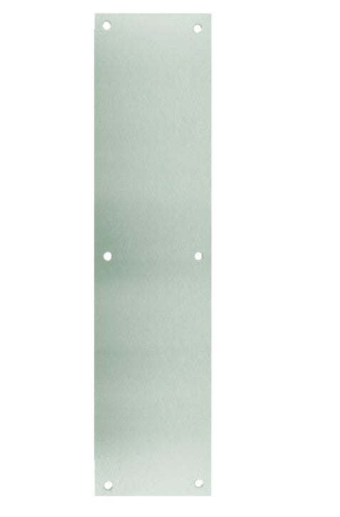 Don-Jo 71-626 | Push Plate, 4" x 16", Satin Chrome