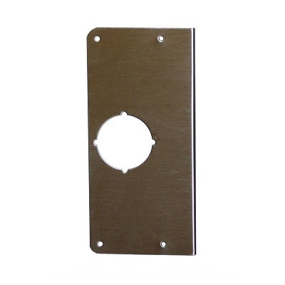 Don-Jo EM-4-630 | Scar Plate, 4-1/4" Width x 9" Height, Satin Stainless Steel