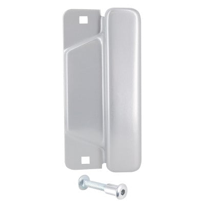 Don-Jo Manufacturing Inc ELP-208P-EBF-SL | Electronic Lock Latch Protector, 3-1/2 x 8 in., 12 ga. Steel, Silver-Coated