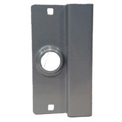 Don-Jo Mfg Inc NELP-207-DU | Latch Protector, 3.575" x 6.5", 12 Gauge Steel, Duro Coated, For Aluminum Entrance Door