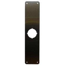 Don-Jo Mfg Inc RP-13515-605 | Remodeler Plate, 3-1/2" x 15", 22 Gauge, Polished Brass, For Decorating/Modernizing