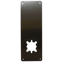 Don-Jo Mfg Inc RP-14-630-2 | Remodeler Plate, 5" x 14", 22 Gauge, Stainless Steel, For Decorating/Modernizing