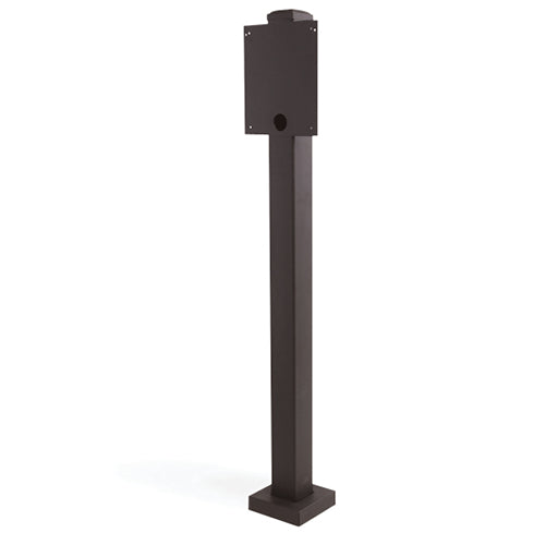 Door King 1200-050 | Mounting Post Heavy-Duty Architectural Style Straight
