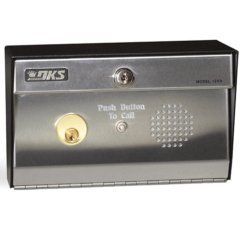 Door King 1209-080 | Key Switch/Intercom With Mortise Cylinder Post Mount