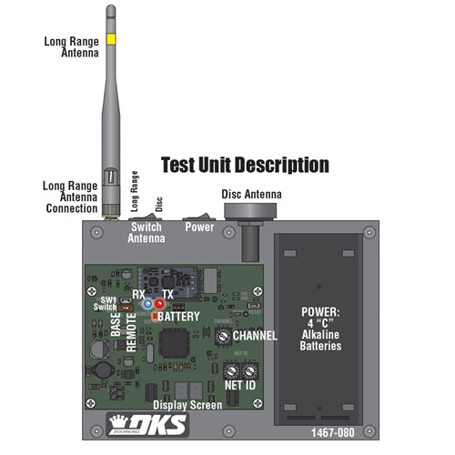 Door King 1514-140 | Wireless Test Range Kit 900Mhz