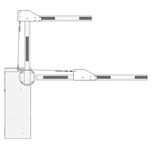 Door King 1601-384 | Wood Arm And Folding Bracket Assembly Mutcd Complaint