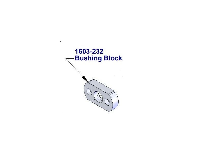 Door King 1603-232 | Bushing Block with Cbore Thin