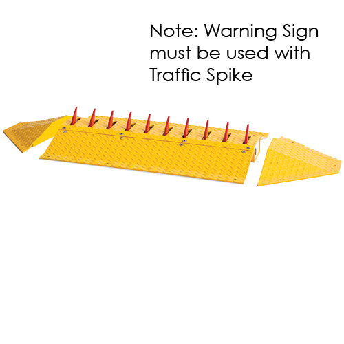 Door King 1610-088 | Traffic Spike Kit, Surface Mount 3 X 20" Includes 2 End Caps