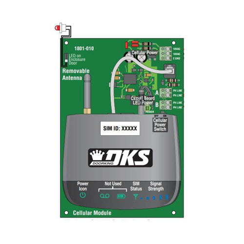 Door King 1801-010 | Cellular Circuit Board For Replacement/R