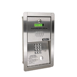 Door King 1802-091 | Telephone Entry System, Electronic Programmable Directory, Flush Mount, 16 Vac, 20 Va, 8.375" W X 3.25" D X 14" H, 16-Digit Dialing, Eeprom Memory