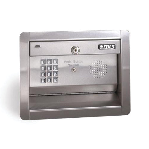 Door King 1812-091 | 1812 Plus - Flush Mount Stainless Steel Faceplate
