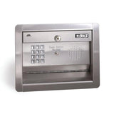 Door King 1812-091 | 1812 Plus - Flush Mount Stainless Steel Faceplate