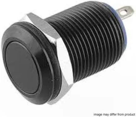 Doorking 1814-020 | Switch Push Button Black